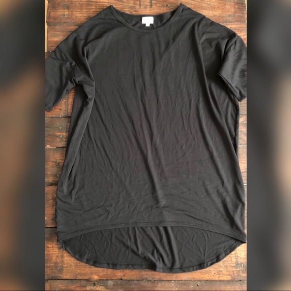 LuLaRoe Tops - LuLaRoe Irma Top - Black - Size M